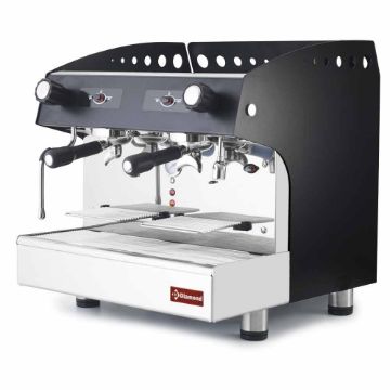 Picture of Semi-automatic expresso coffee machine 2 groups - BLACK