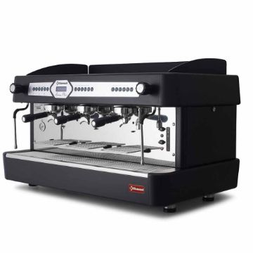 Picture of Expresso coffee machine 3 groups, automatic (with display)-BLACK