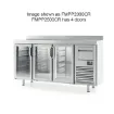 Picture of Infrico 4 Glass Dr Tall Back Bar Counter With Upstand 695L