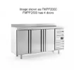 Picture of Infrico 4 Door Tall Back Bar Counter With Upstand 695L