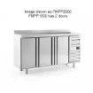 Picture of Infrico 2 Door Tall Back Bar Counter With Upstand 325L