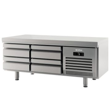 Picture of Infrico MSG1600 Undercounters MSG GN1/1 700 Series – Counter Bases Refrigerator Gn1/1 700 Serie (GN 1/1)