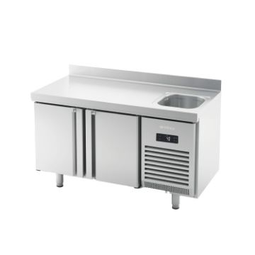 Picture of Infrico BMGN1470F Undercounters With Sink Gn1/1 700 Series – Sink Undercounter Refrigerator Gn1/1 700 Serie (GN 1/1)