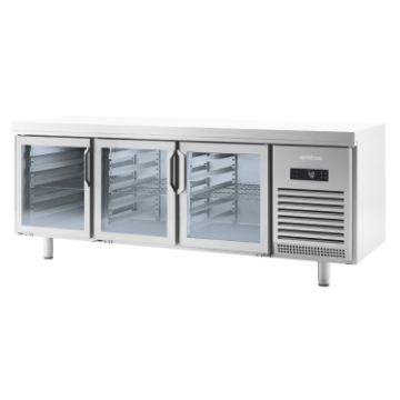 Picture of Infrico MR2190CR Undercounters Door Refrigeration Table 800 Series – Glass Door Euronorm 600X400 Counter Refrigerator - Series 800 (600×400)
