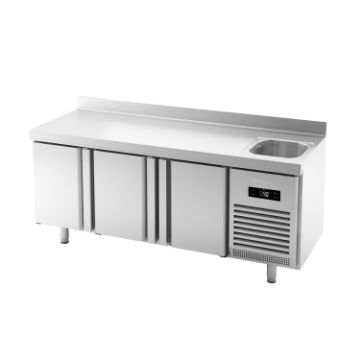 Picture of Infrico BMGN1960F Undercounters With Sink Gn1/1 700 Series – Sink Undercounter Refrigerator Gn1/1 700 Serie (GN 1/1)