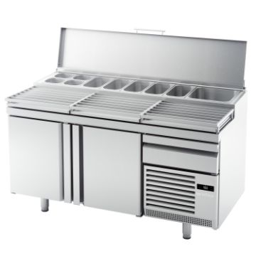 Picture of Infrico MPL1740 Undercounters Lucena Mpl 800 Series – Pizza Prep Table Lucena