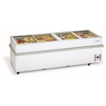 Picture of Infrico IL1500HC_01 HORECA Equipment – Horizontal Freezer With Glass Lid