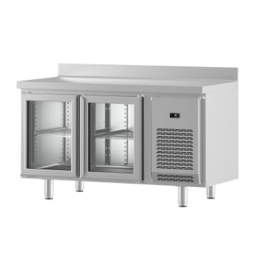 Picture of Infrico IM704PCR I-Line IM 700 Series – GN 1/1 Glass Door Refrigerated Counter (GN 1/1)