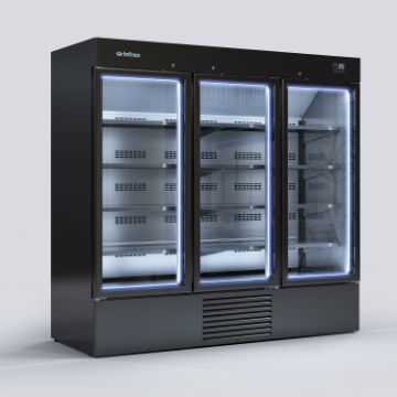 Picture of Infrico ERC200PH Bottle Coolers Vertical Refrigerated Display Minimarket Series – Minimarket Glass Door Merchandiser Refrigeration And Fr…