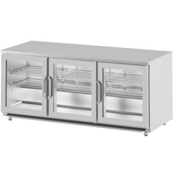 Picture of Infrico UC72RCR American Line UC Series – Undercounter Refrigerator And Freezer