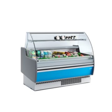 Picture of Infrico VMB12RIU Display Cases Cold Display Case Marbella Series – Refrigerated With Storage Display Case