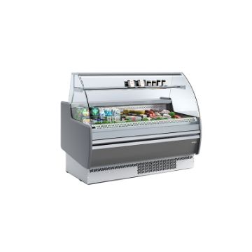 Picture of Infrico VMB9RIU Display Cases Cold Display Case Marbella Series – Refrigerated With Storage Display Case