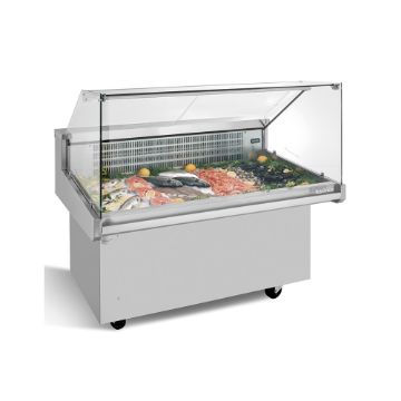Picture of Infrico VRP13 Display Cases For Fish Trolley Vrp Series – Fish Displays Case. For Fish Trolley