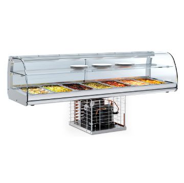 Picture of Infrico VET9PGR Display Cases – Bar Display Exhibitor Case And Plate
