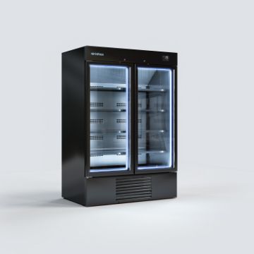 Picture of Infrico ERC130PH Bottle Coolers Vertical Refrigerated Display Minimarket Series – Minimarket Glass Door Merchandiser Refrigeration And Fr…