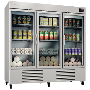 Picture of Infrico AN49CR American Line Refrigeration Cabinet Gn 2/1 Series – Reach In Refrigerator And Freezer GN 2/1 (GN 2/1)