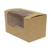 Picture of Fiesta Recyclable Bloomer Box with PET Window 70x125mm (500 pack)