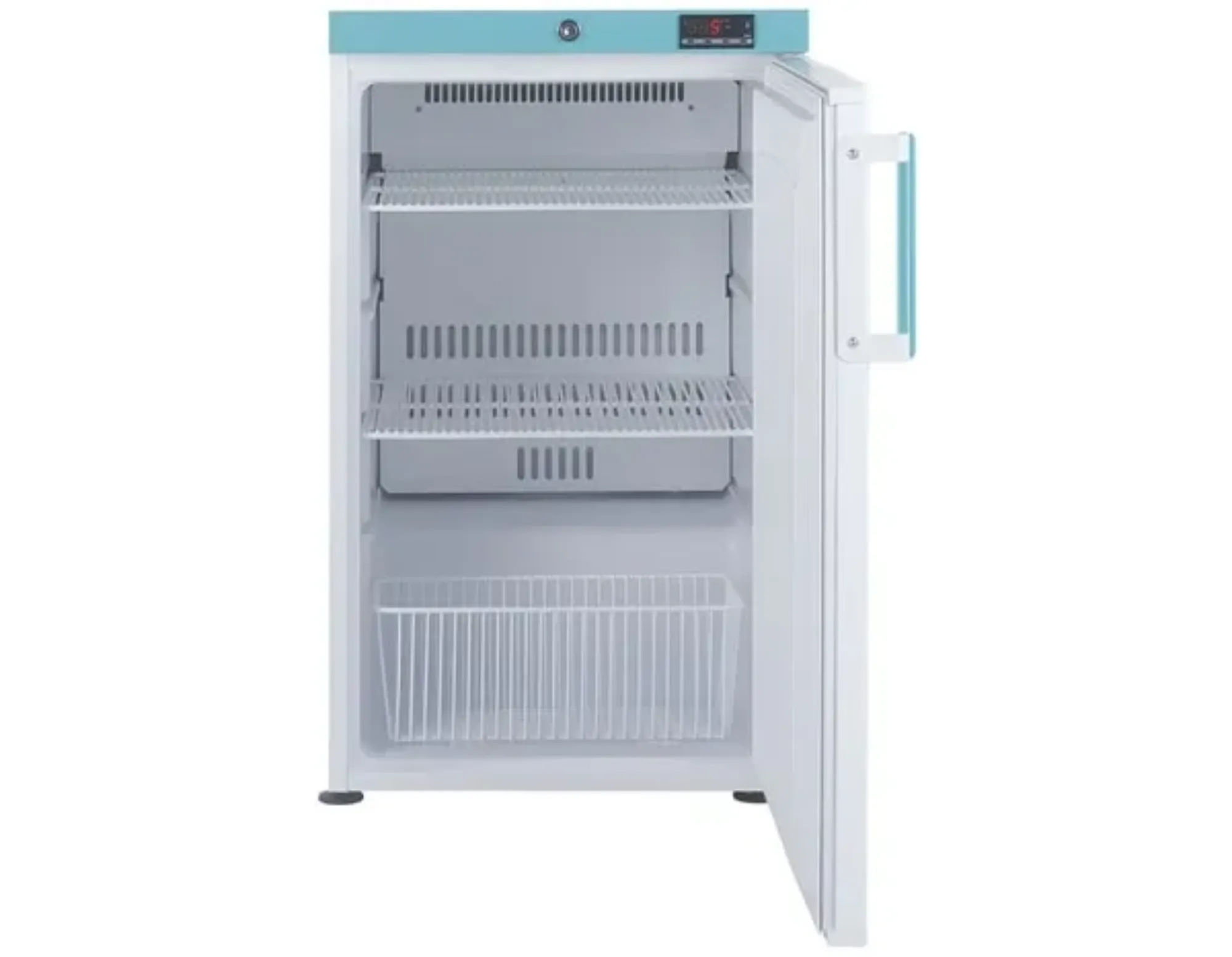Picture of LEC Medical LSFSR107UK Countertop Spark Free Laboratory Fridge, 107 Litres