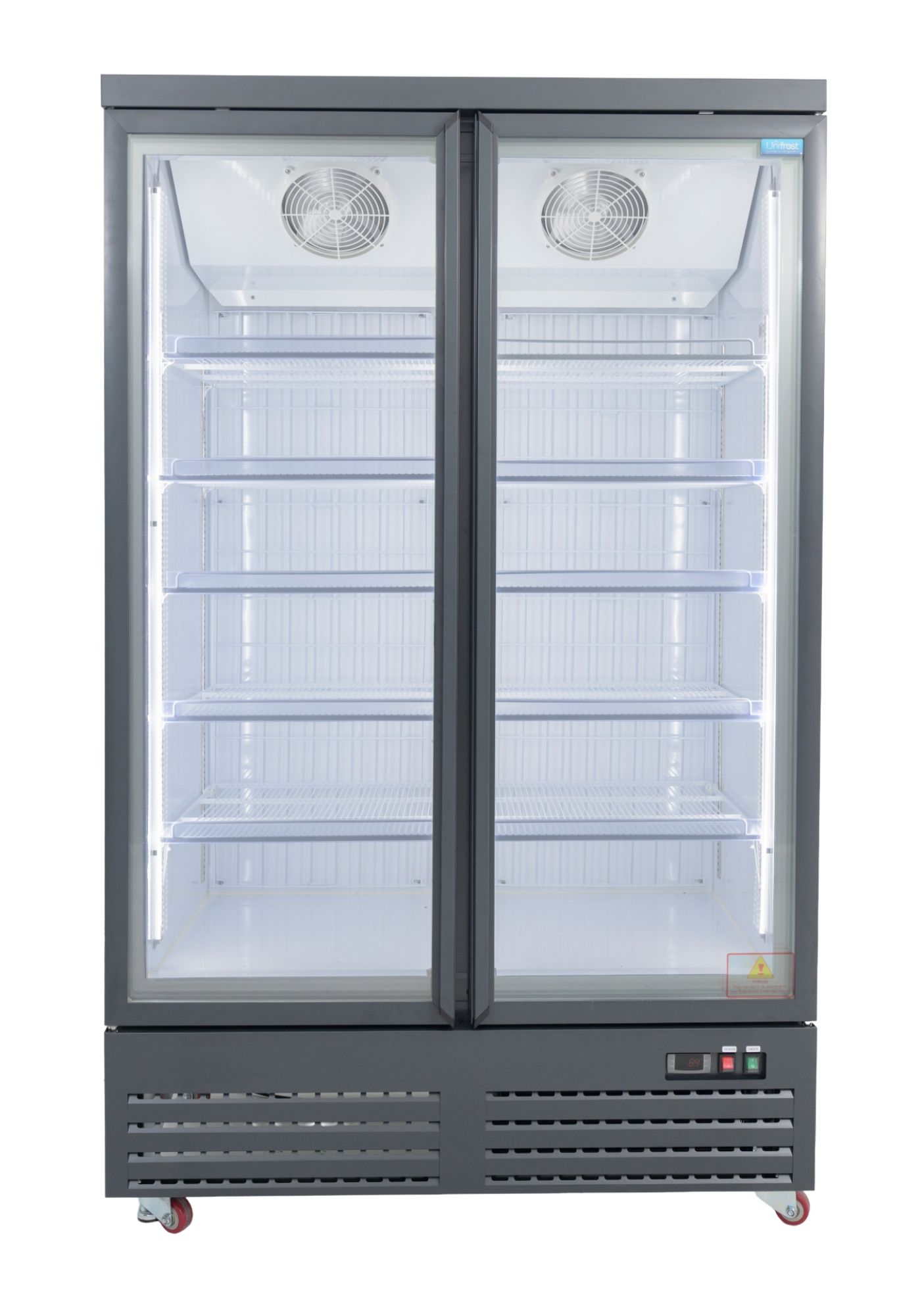 Picture of Unifrost HVF22B Double Glass Door Display Freezer