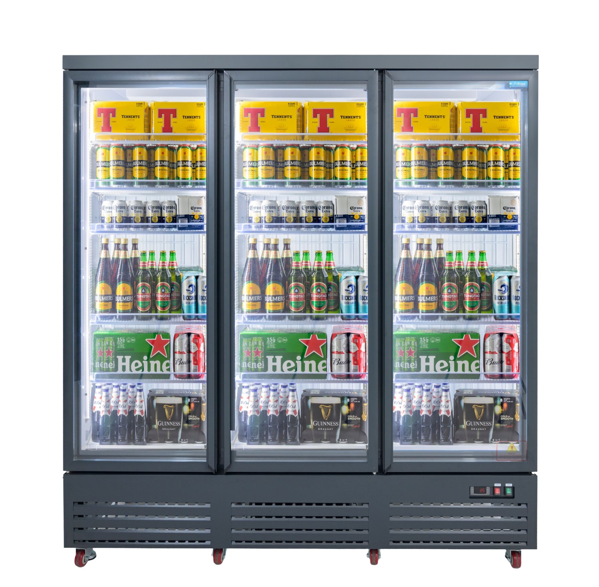 Picture of Unifrost HVR33 Triple Glass Door Display Fridge
