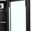 Picture of Tefcold FSC175H Black Glass Door Merchandiser