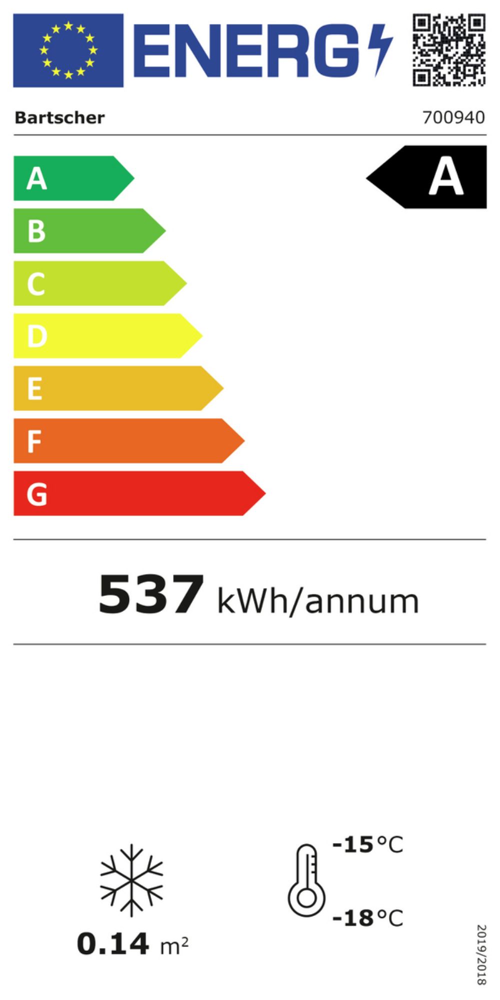 Picture of Bartscher Ice cabinet 2x5L-F