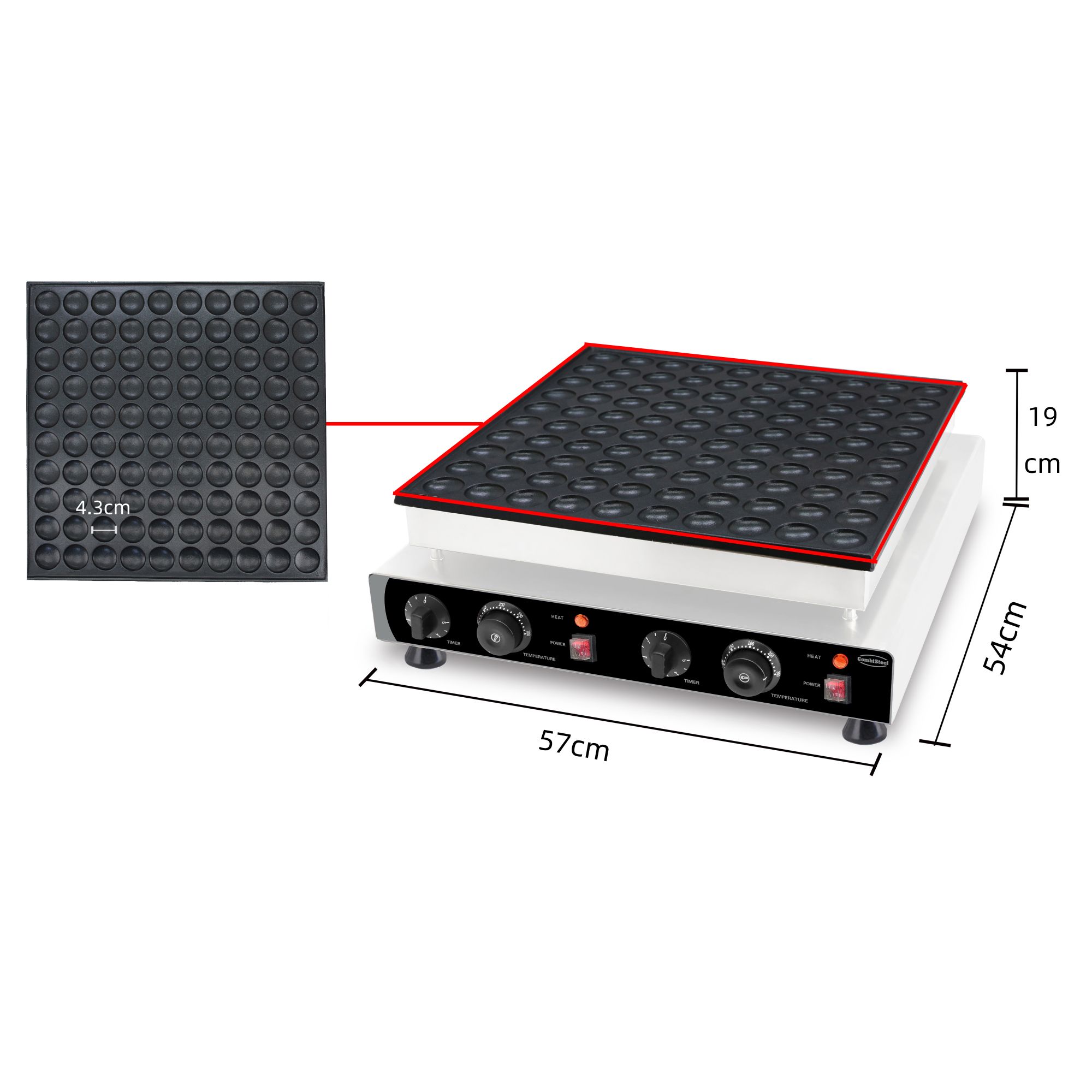 Picture of MINI PANCAKE MAKER 100PCS Ø4CM