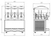 Picture of Combisteel Slush Machine 3X12L
