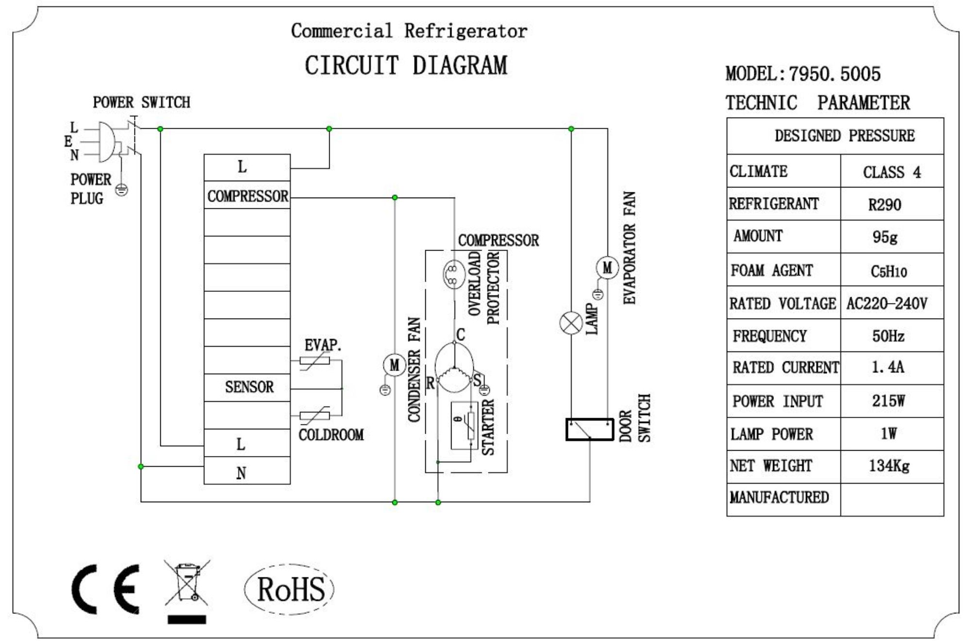 Picture of REFRIGERATOR SS 1 DOOR
