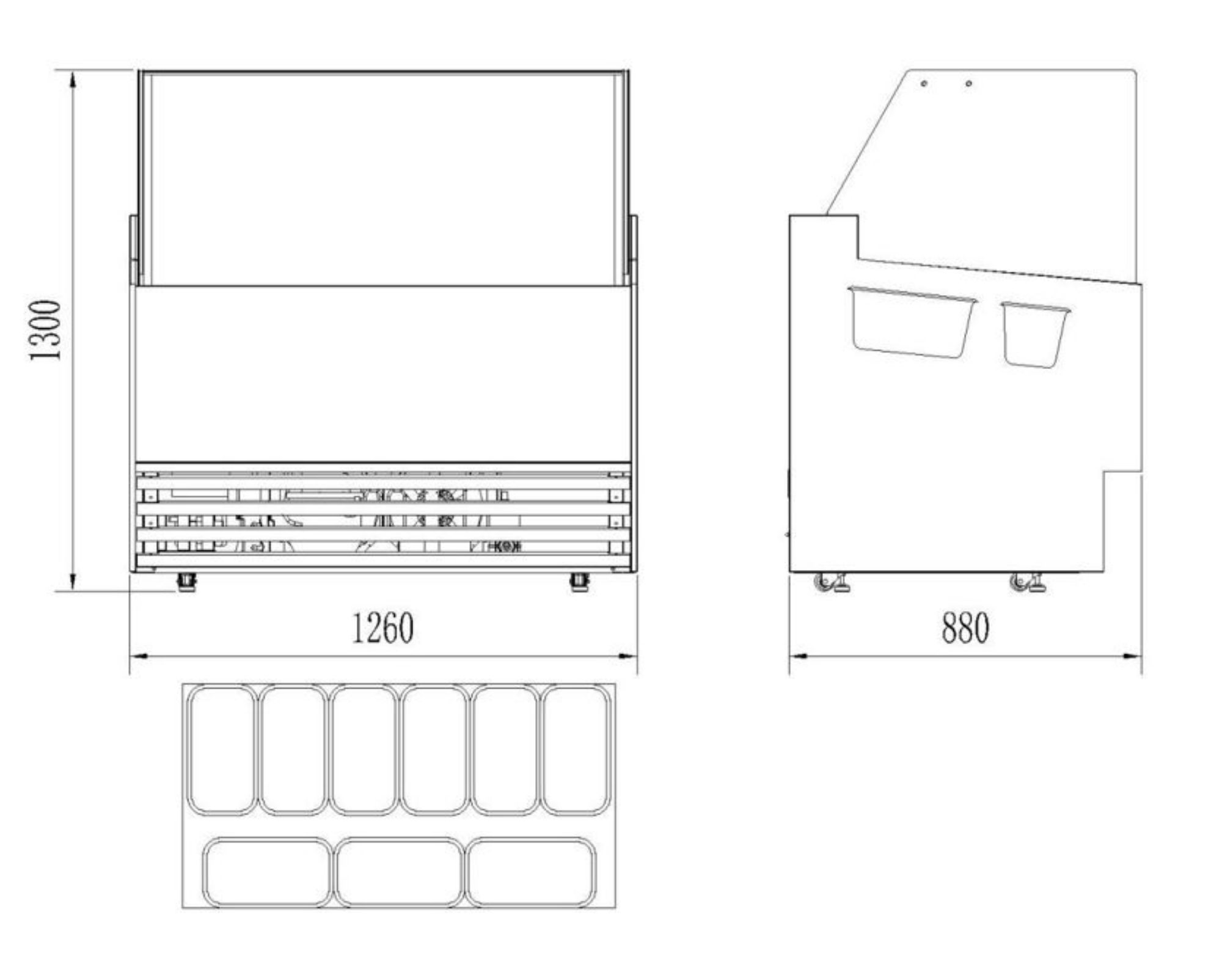 Picture of ICE CREAM DISPLAY PHUKET 9X5L