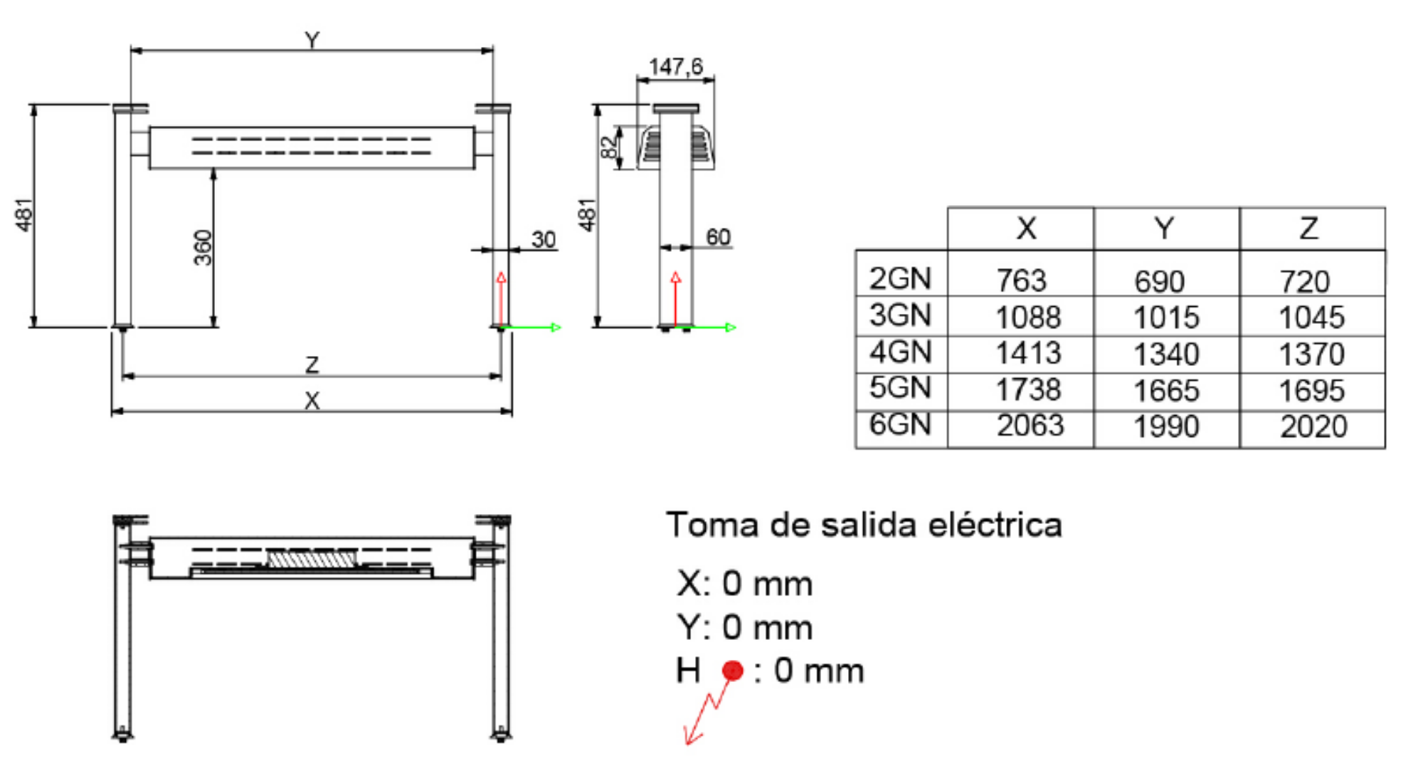 Picture of LIGHTING BAR 5/1