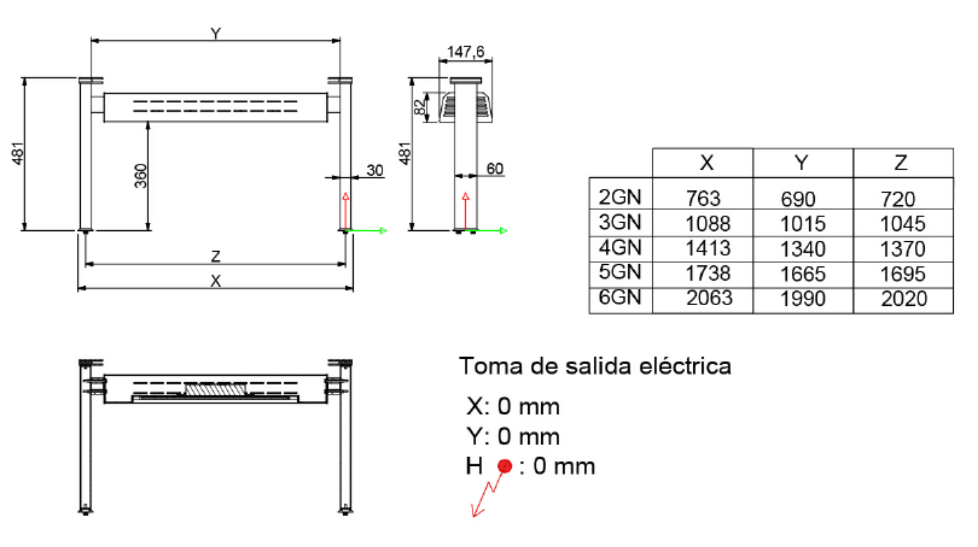 Picture of LIGHTING BAR 3/1