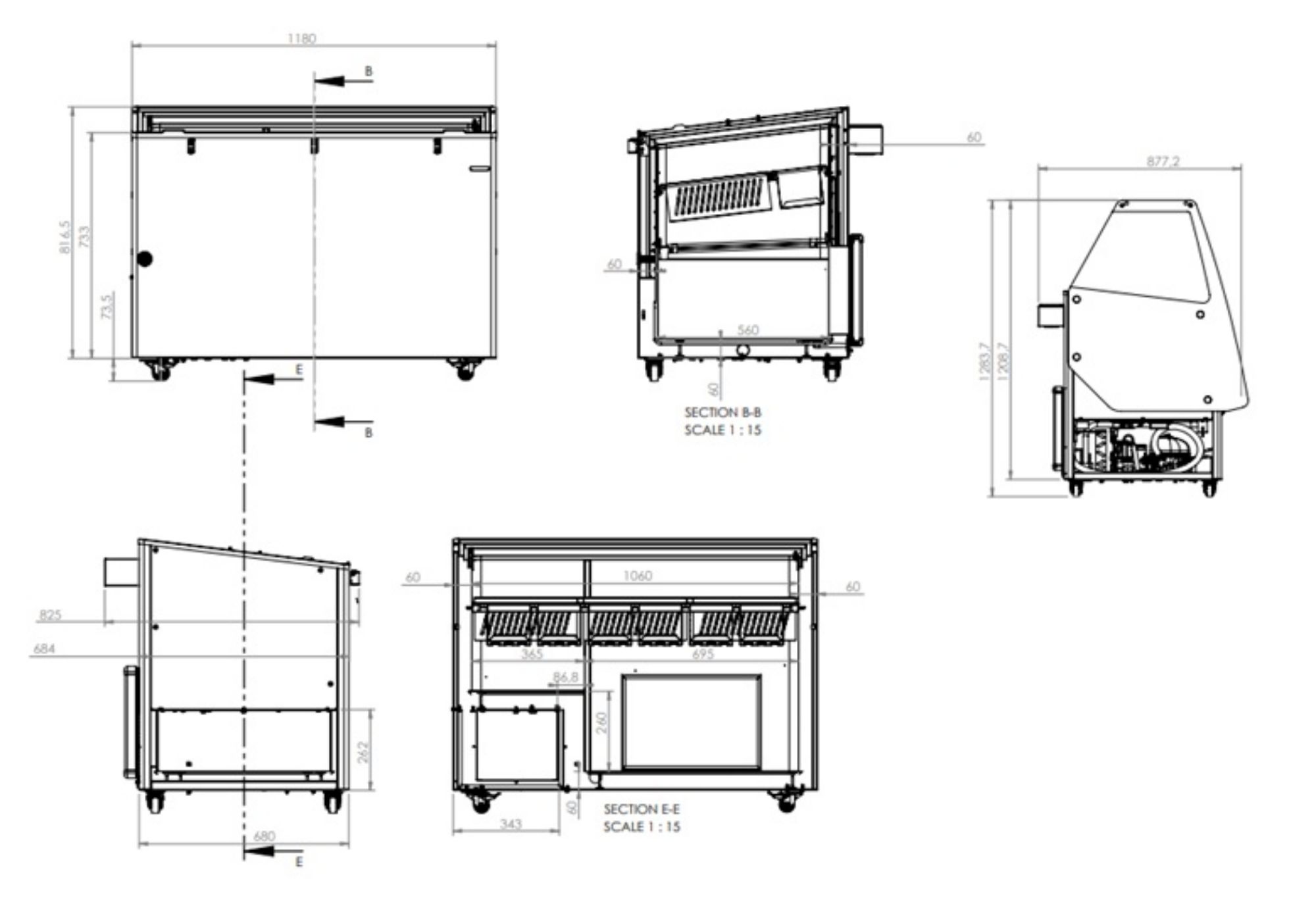 Picture of Combi Ibiza Ice Cream Display Unit