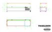 Picture of CombiSteel Refrigerated CounterTop 1/4 Bain-Marie 1/4 x 8 GN