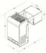 Picture of CombiSteel Chiller Room Monoblock Wall-Mounted Unit Straddle Type Unit 6,6-12,6 M3