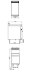 Picture of CombiSteel Base 700 Neutral Unit Freestanding
