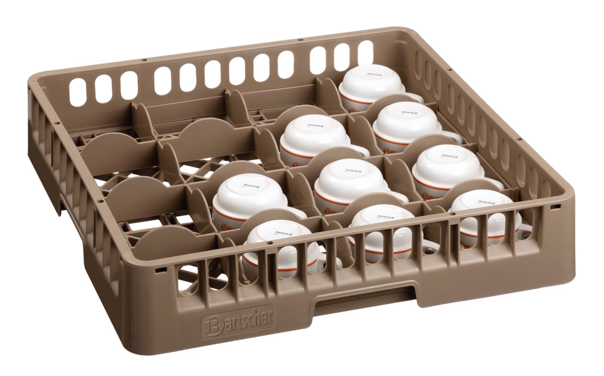Picture of Bartscher Dishwasher basket, 16 comp.