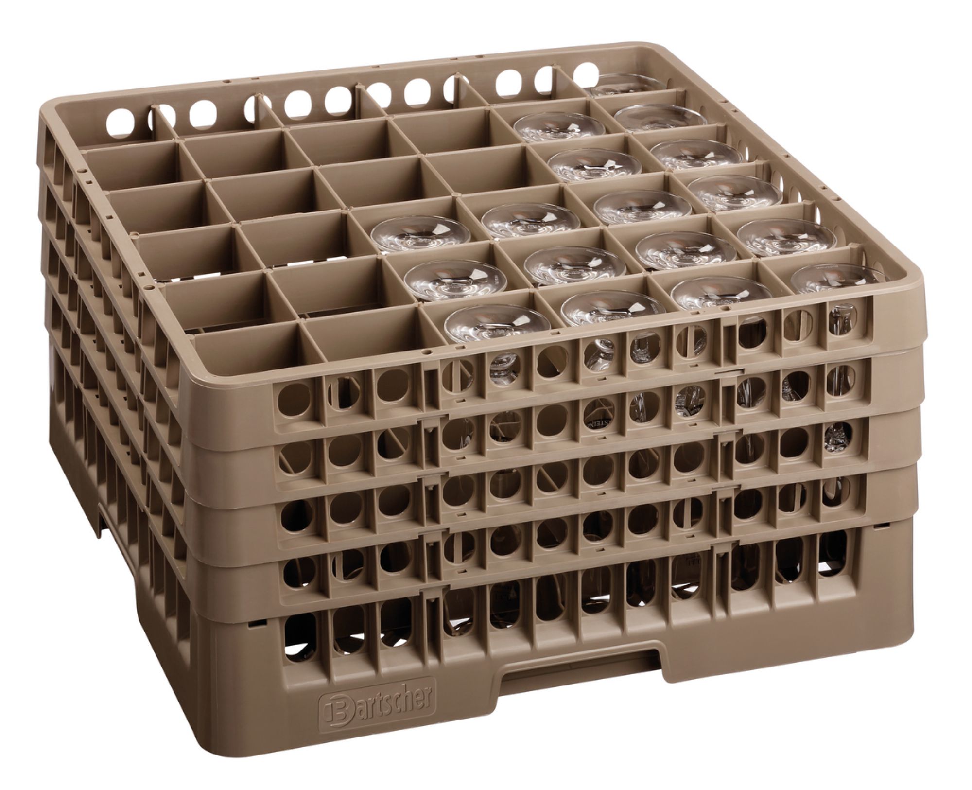 Picture of Bartscher Dishwasher basket, 36 comp.
