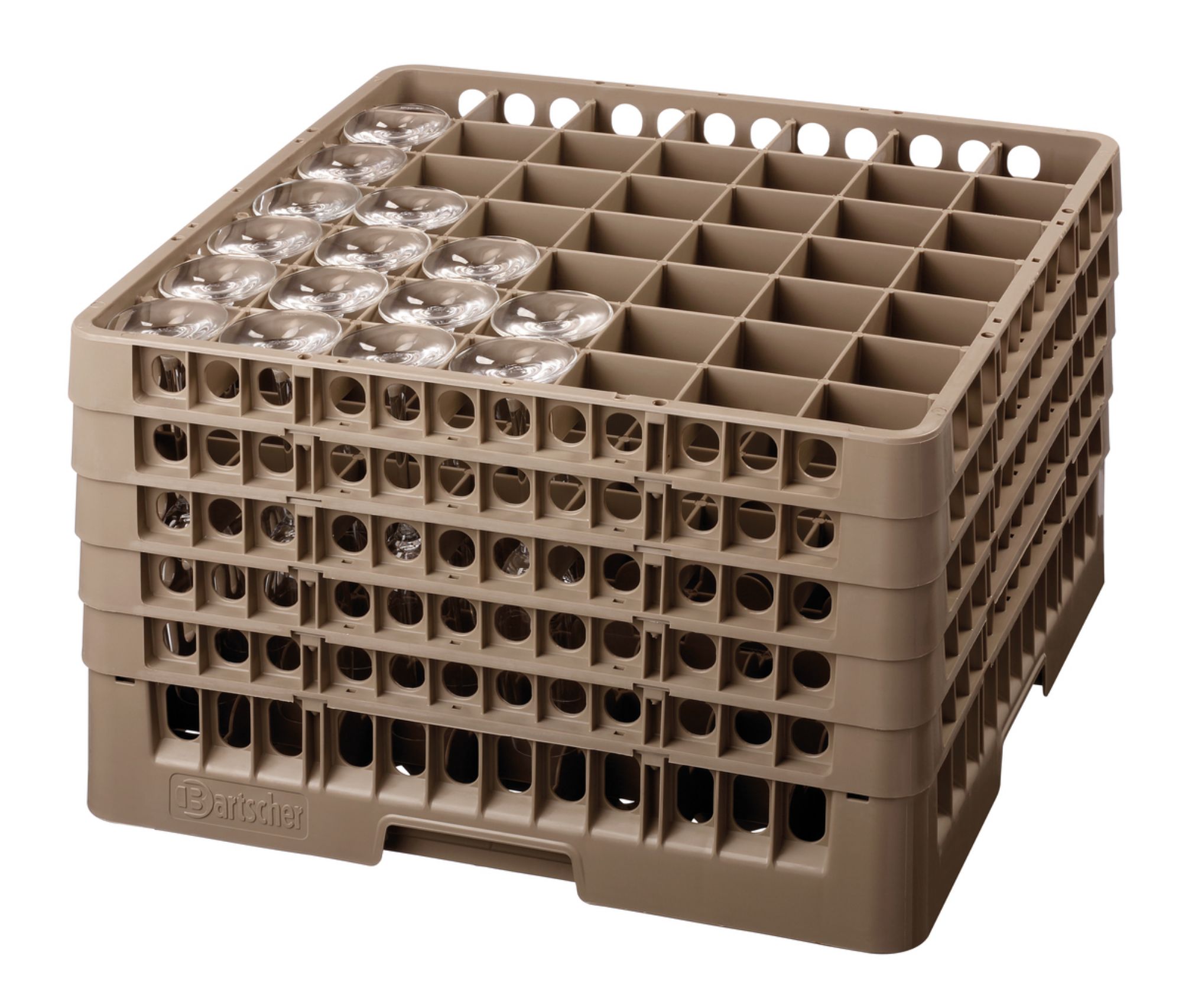 Picture of Bartscher Dishwasher basket, 49 comp.