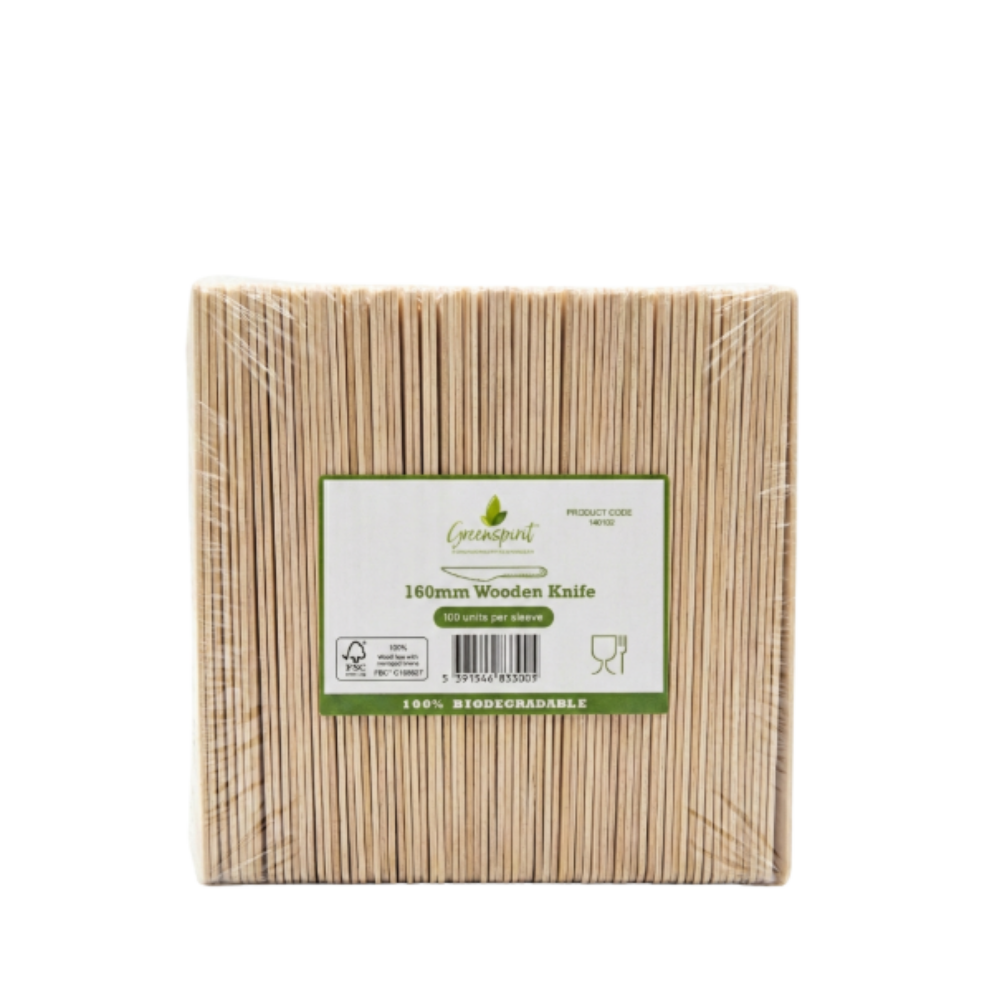 Picture of 160mm Greenspirit Wooden Knife (10x100)