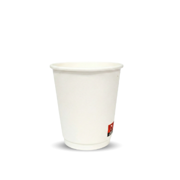 Picture of 8oz White Matt PE DW Hot Cups (20x25)
