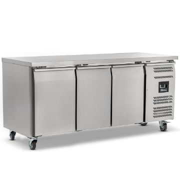 Picture of BLIZZARD Triple Hinged Door Deep Counter Refrigerator HBC803