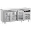Picture of INOMAK 429L Triple Hinged Glass Door Gastronorm Counter Refrigerator PN999CR-HC