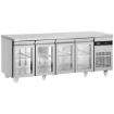 Picture of INOMAK 583L Four Hinged Glass Door Gastronorm Counter Refrigerator PN9999CR-HC