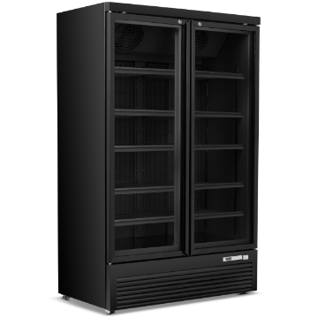 Picture of BLIZZARD Blizzard Double Hinged Glass Door Display Freezer BMF2