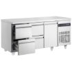 Picture of INOMAK 429L Four Drawers Single Door Gastronorm Counter Refrigerator PN229-HC