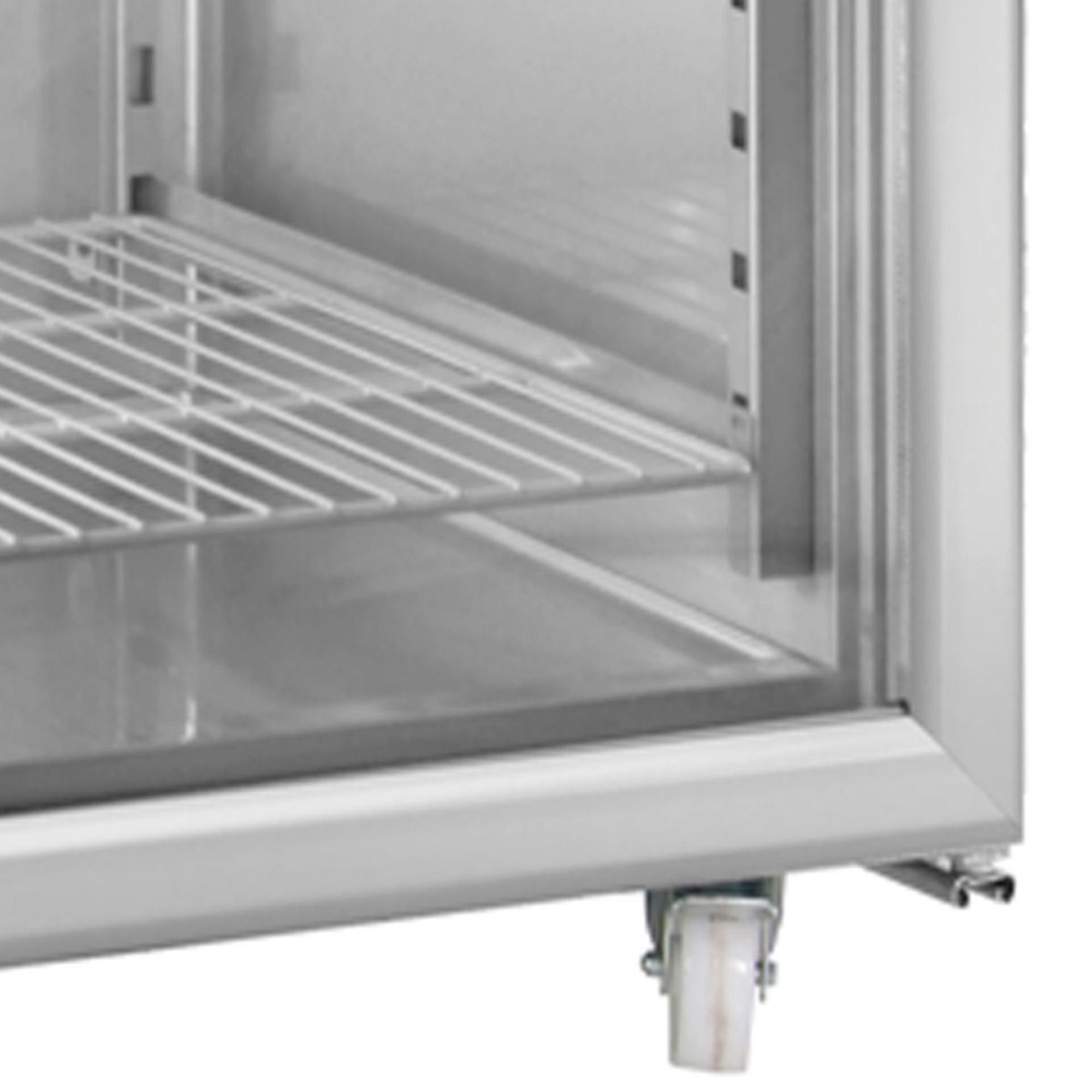 Picture of INOMAK Upright Single Hinged Glass Door Heavy Duty Freezer CBP172CR