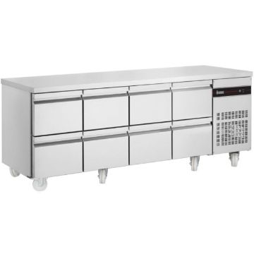 Picture of INOMAK 583L Eight Drawer Gastronorm Counter Refrigerator PN2222-HC