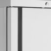 Picture of INOMAK Upright 560L Slim Single Hinged Door Refrigerator Stainless Steel CAP172SL