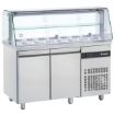 Picture of INOMAK Double Hinged Door Saladette With Display Case ZQFP99